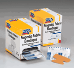 Curad® Fingertip fabric bandage - 40 per box 